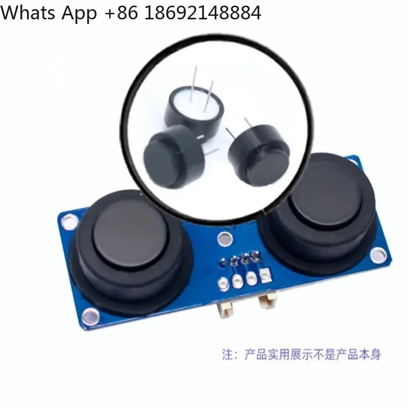 Ultrasonic Sensor Ranging Probe Transducer for 16mm 40kHz Waterproof Reversing Radar Black High Quality
