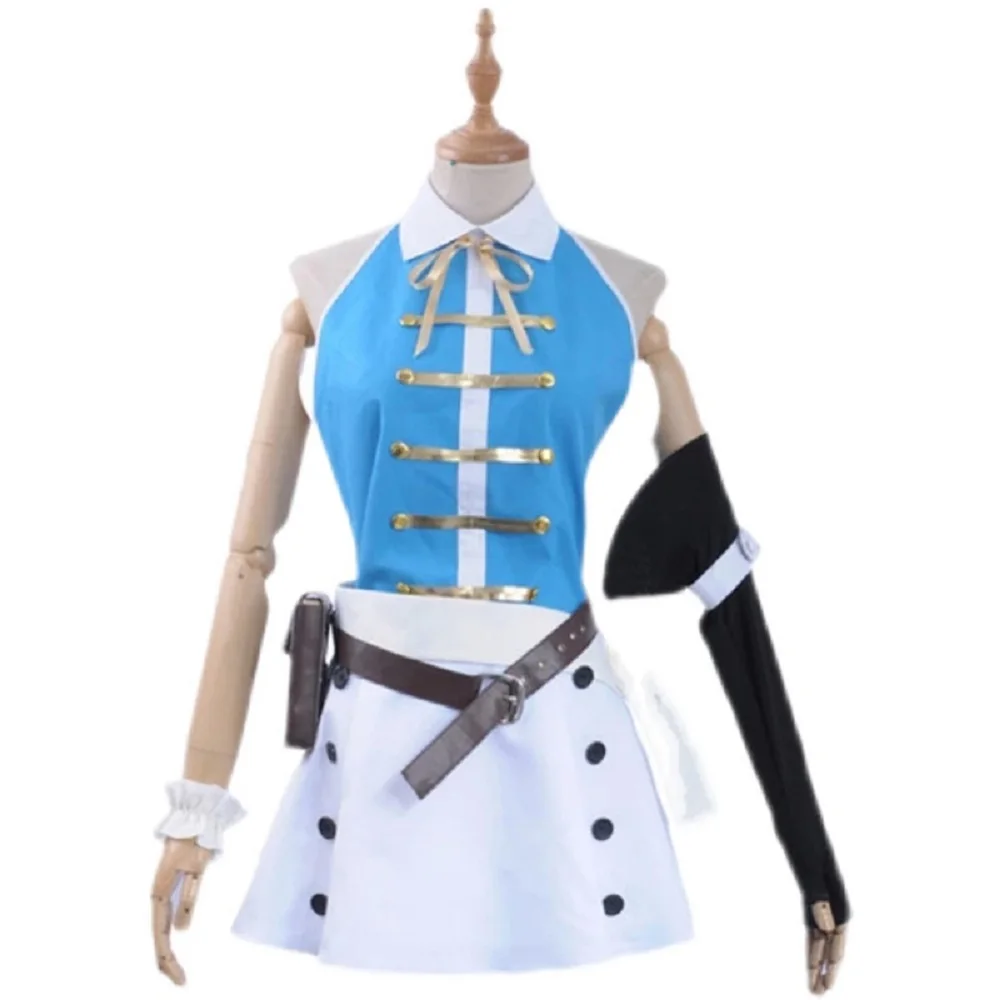 

Unisex Anime Lucy Heartfilia Cosplay Costumes Halloween Uniform Custom Size