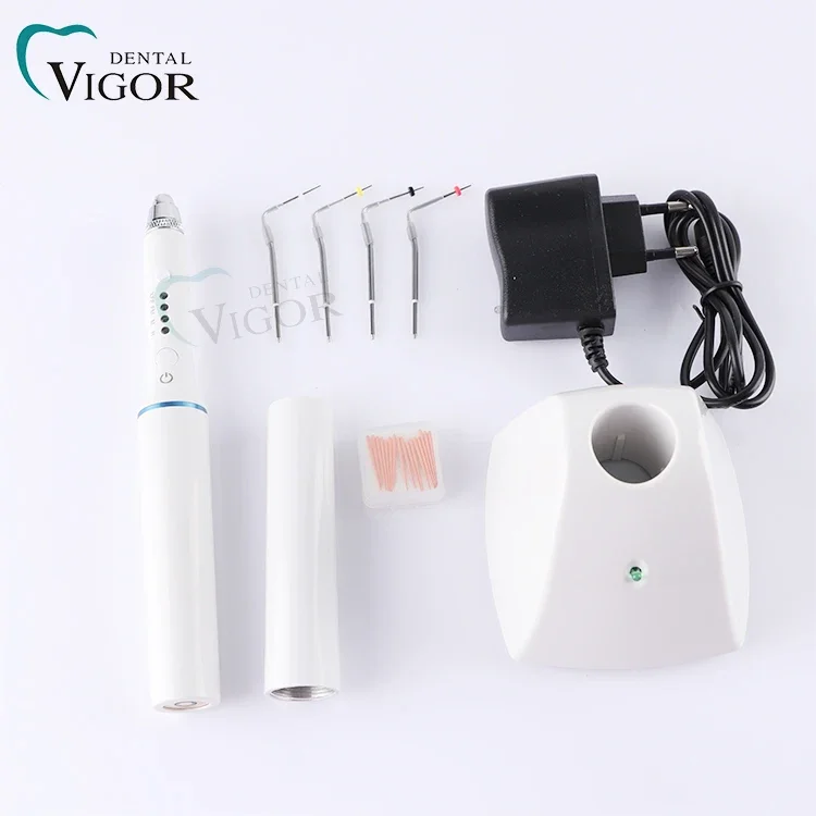 High Quality Obturation System Equipment Cordless Gutta Percha Obturation Pen With 4 Tips For  Dentist Use