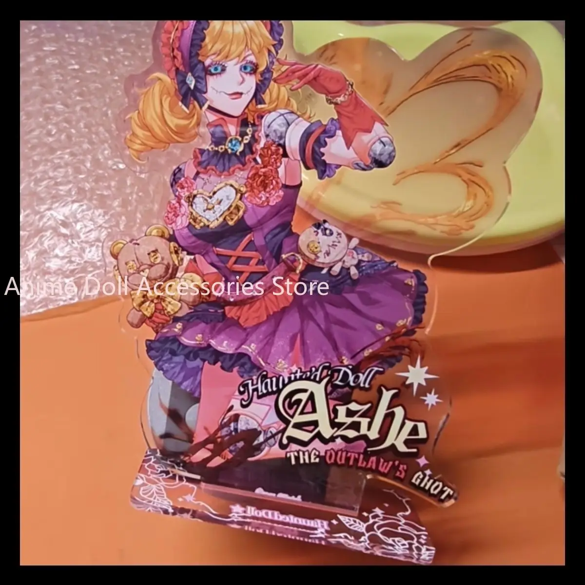 

Overwatch аниме фигурка акриловая подставка модель тарелка декор стола стоячий знак подарок для фанатов