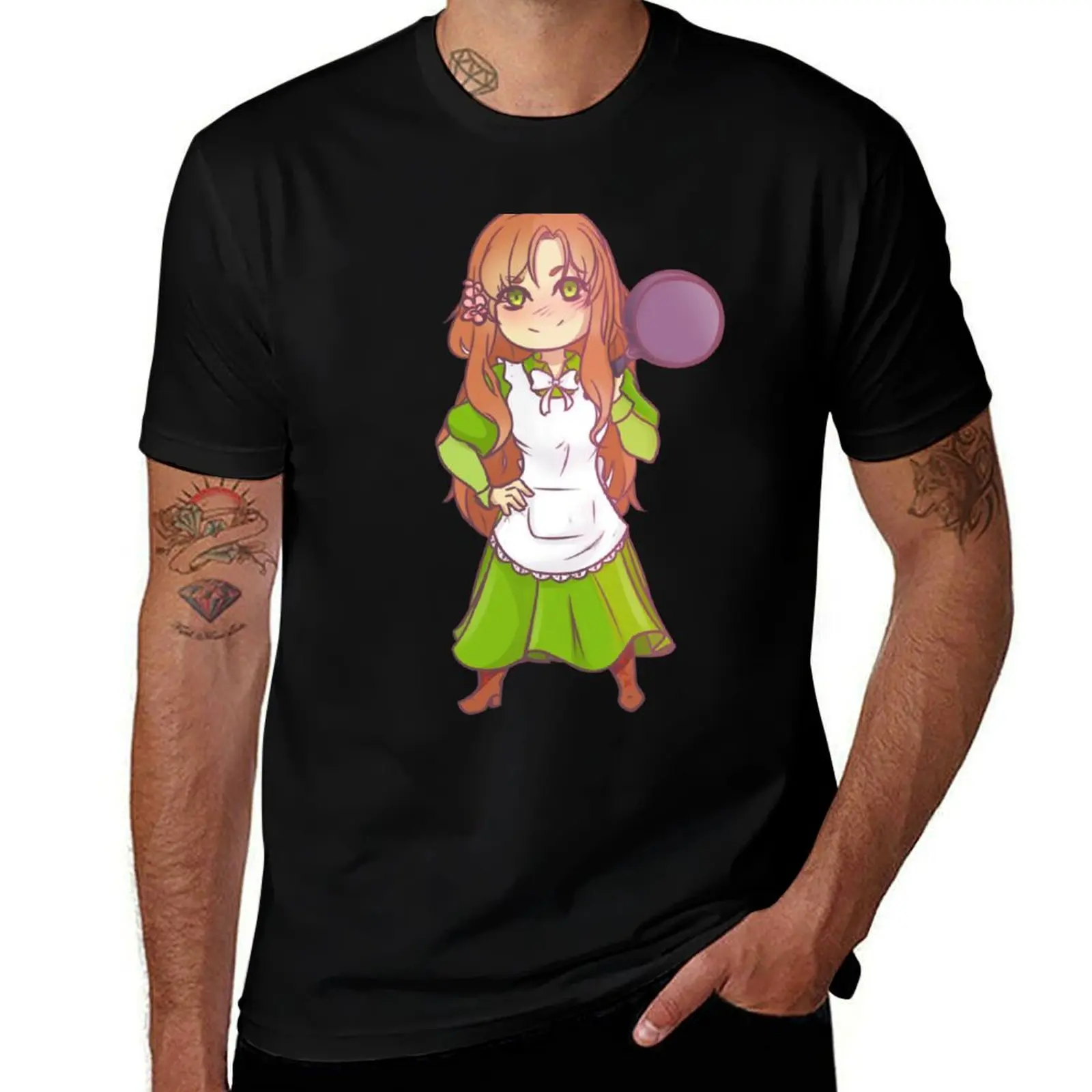 

Hungary Hetalia T-Shirt Big Size Crew Neck T-Shirt