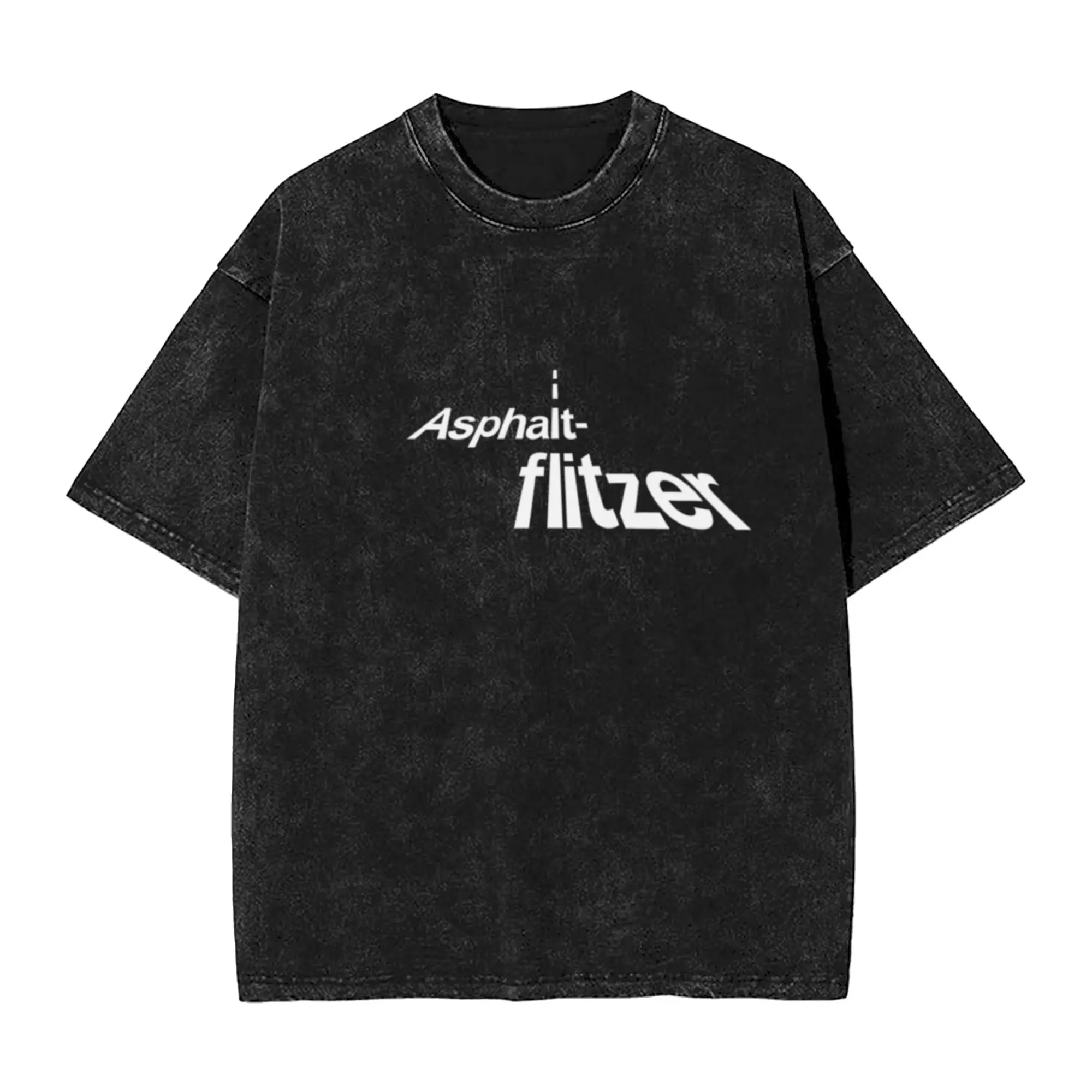 Asphalt racer Unique Chic A Washed T Shirt Men's Women's Oversized Cotton Tees Tops