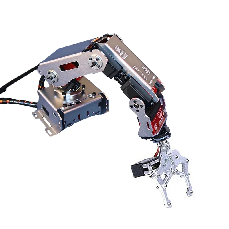 SCM STM32 Raspberry Pi six-axis robotic arm breakthrough point six-degree-of-freedom steering gear robotic arm DIY