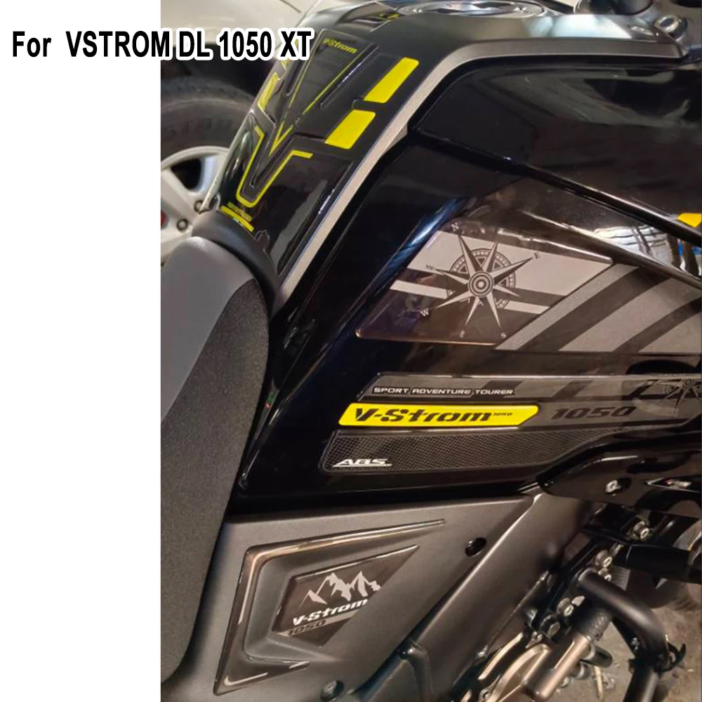 DL1050XT دراجة نارية خزان وسادة واقية ملصقات ثلاثية الأبعاد الشارات لسوزوكي الخامس ستروم فستروم DL 1050 XT 1050XT DL1050 مغامرة