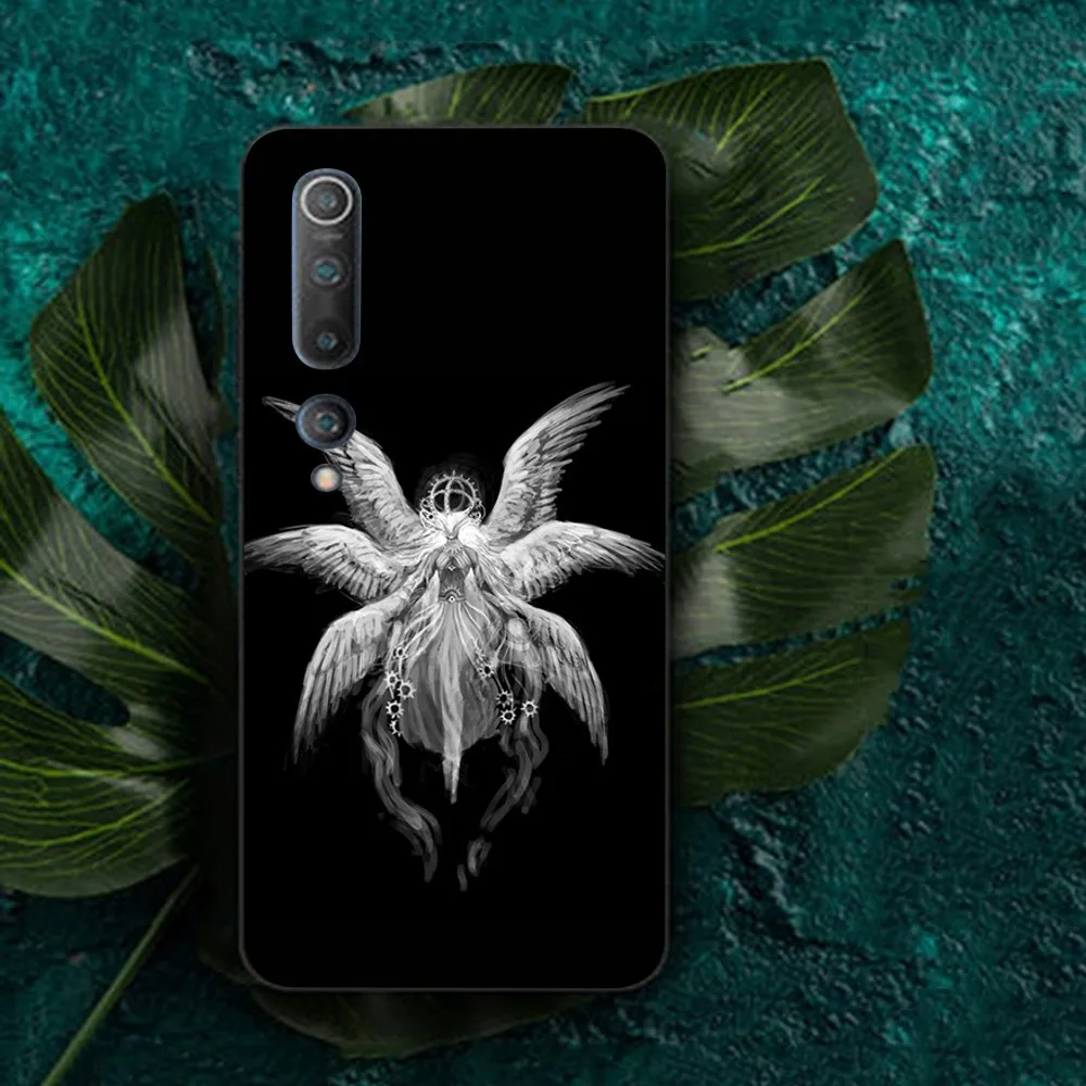 جراب هاتف منحوت فتاة قوطية ، جراب كلاسيكي لـ Redmi Note 4X5 A 6 7 8 T 9 9S 10 11S 11Epro Poco M3 Pro