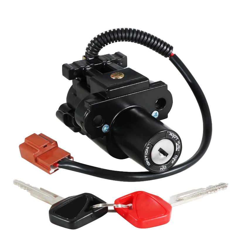 

Motorcycle Ignition Keys Switch Lock For Honda CBR1000RR CB600F HORNET CBR1000RR CBR600RR CBR1000S 35100-MFN-L61 35100-MFN-D01