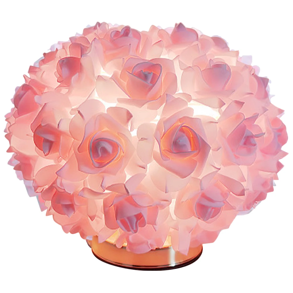 

Romantic Bedside Simple Rose Light Girls Women Bedroom Decor Night Lamp Gifts Girly Room Flower Lamp Aesthetic
