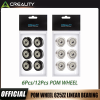 6/12Pcs Creality POM Wheel Plastic Pulley Linear Bearing Gear for Ender-3/V2/Ender-3 S1/CR-10 Series 3D Printer accessory ﻿