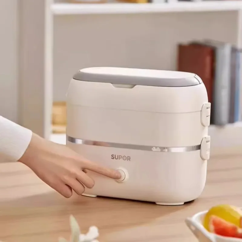 Heating lunch box can be plugged in for office workers to keep warm electric steaming self-heating lunch box portable lazy