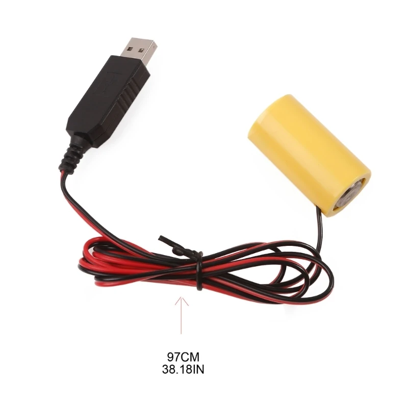 LR14 C Battery Eliminator USB Power Supply Cable Replace 1 to 4pcs 1.5V C Battery for Radio Electric Toy Clock LED Strip Light