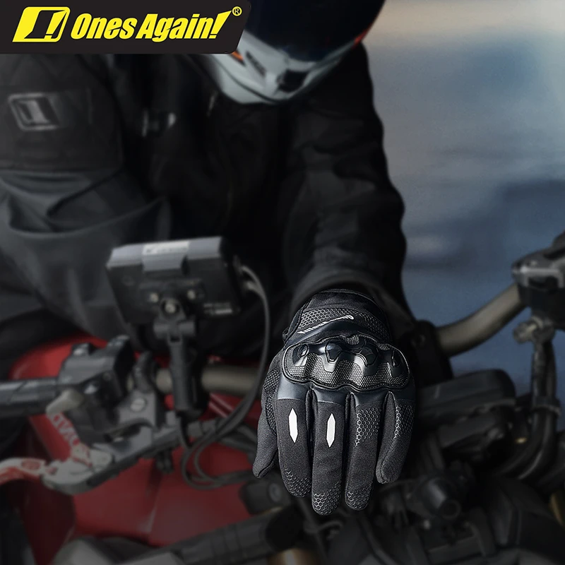 

New Ones Again Waterproof Warm Winter Motorcycle Riding Gloves Bicycle Off-Road Scooter Motorcycle Full Finger Gloves
