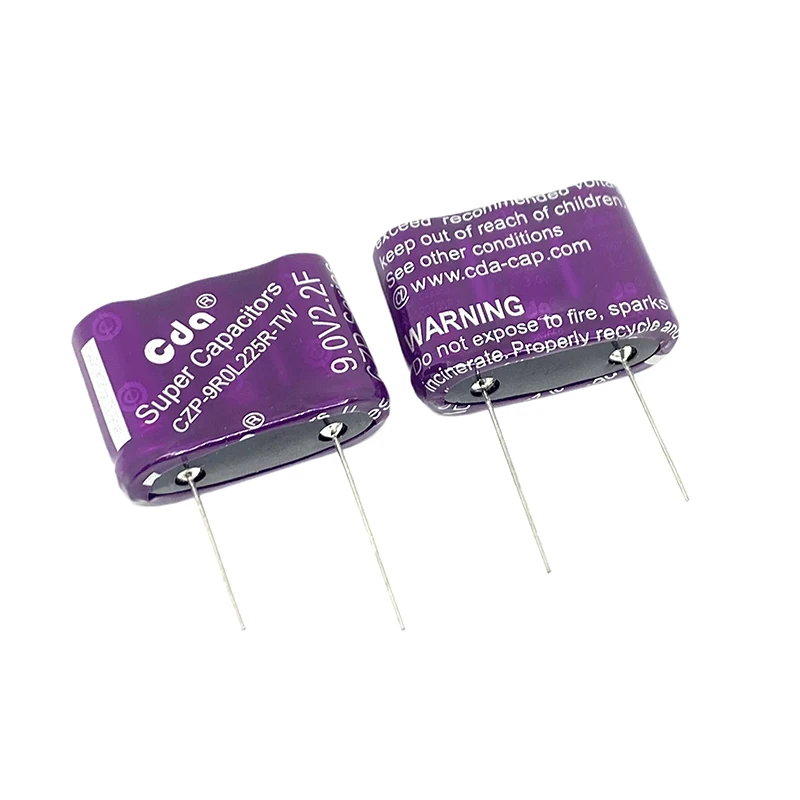 CZP Super capacitores CDA Tipo 9V 0.33F 0.6F 1F 1.5F 2.2F 3.3F Ultra Capacitor herrah