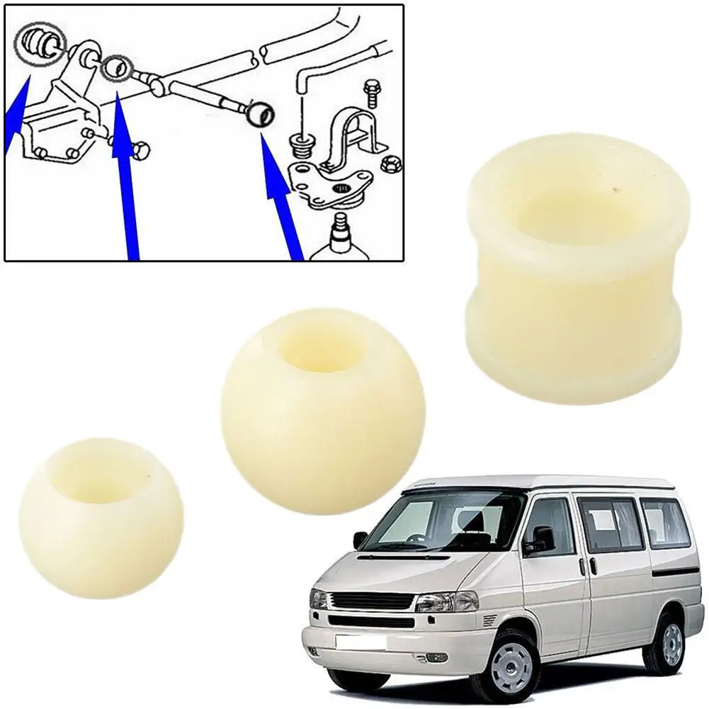 For Volkswagen Camper Van Gear T4 Linkage SelectorT Repair 701711166 Kit Bushes 7D0711131 Ransporter 015311544 I8Y0