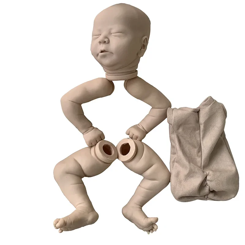 

21inch Reborn Doll Kit Chase Sleeping Baby Unfinished Doll Parts