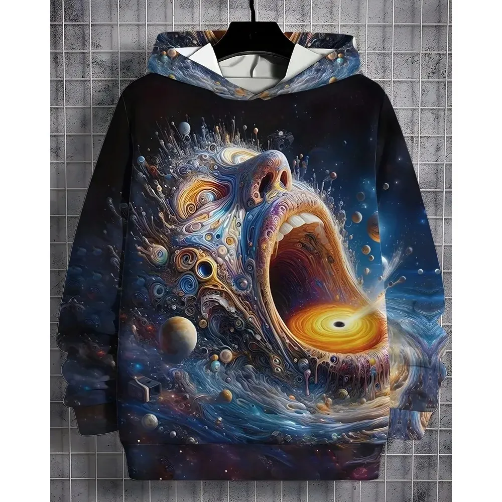 Vintage الرجال مقنعين الذئب الأفعى ثلاثية الأبعاد مطبوعة معركة الحيوان نمط البلوز الرباط الرياضة كم طويل بلايز ملابس الرجال عادية #6