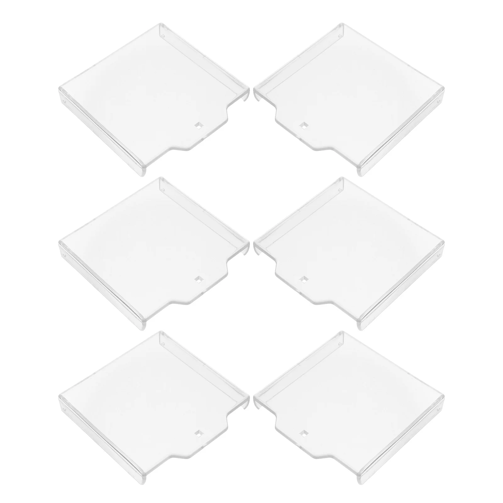 

6Pcs Fire Alarm Station Cover Clear Protective Shield for Fireproof Switch Reliable Safety in Public and Residential Areas