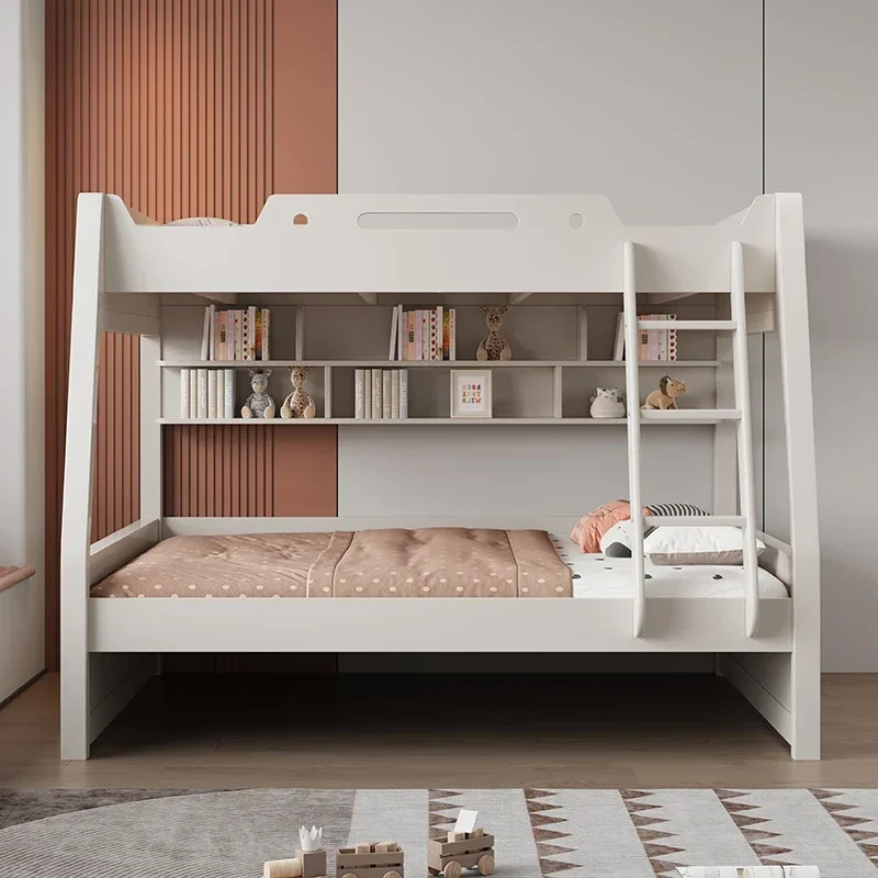 Bunk Bed Height-Adjustable Bed Mother and Child Bunk Bed Bunk Bed Bed Two-Layer Adult Children's Bed Upper and Lower Bunk