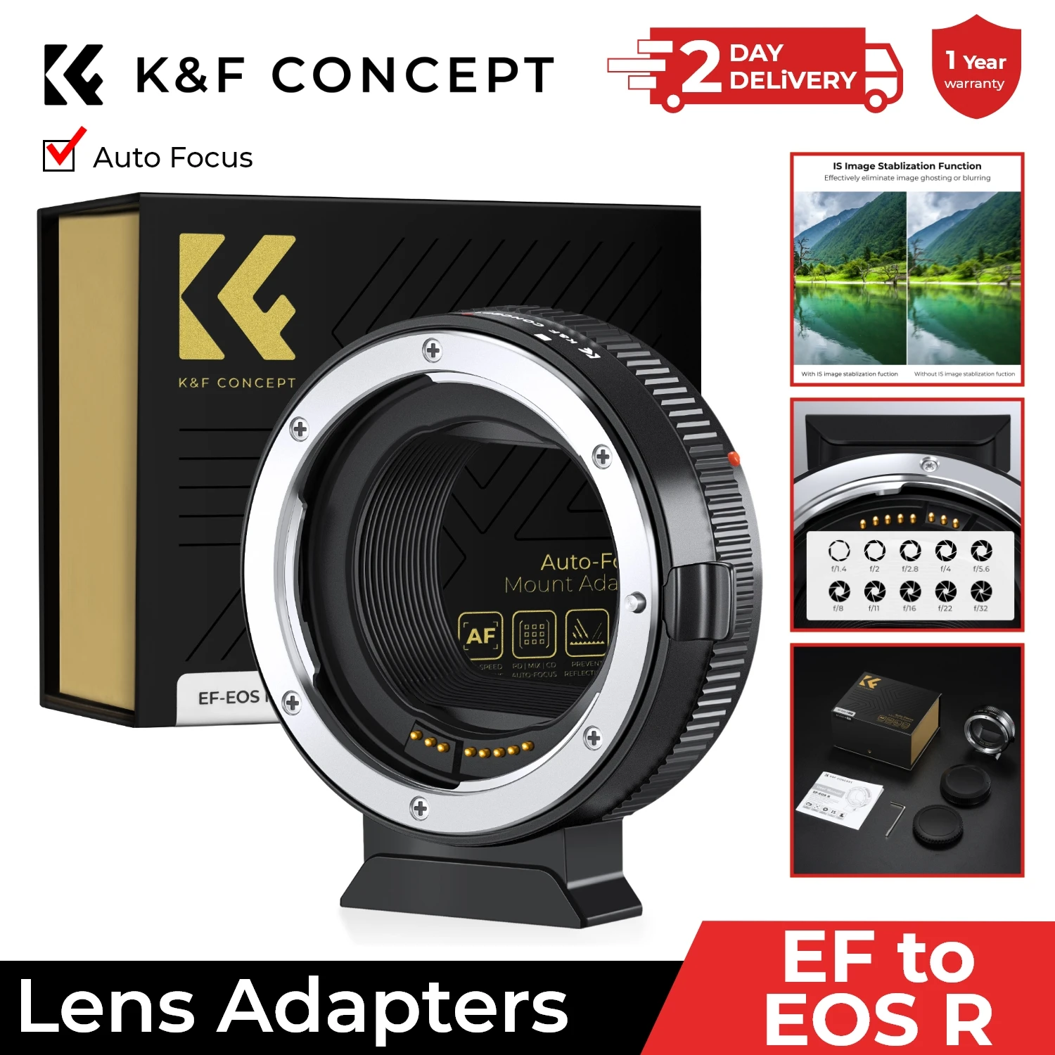 K&F Concept EF-EOS … - image