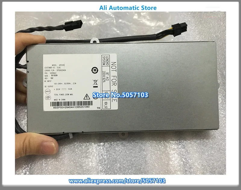 Original AIO Power Supply 700-4ISH HKF1501-3B PA-1151-1 APE004 54Y8946 PA-1181-1 180W