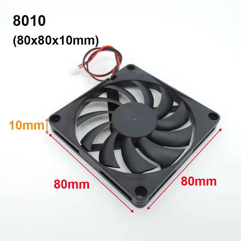 4010 12025 8010 30mm dc 5V 12V 24V Cooling Fan Brushless Motor Case Quiet 40MM 50MM 60MM 70MM 80MM 90MM 120MM for 3D print 2PIN - Image 16