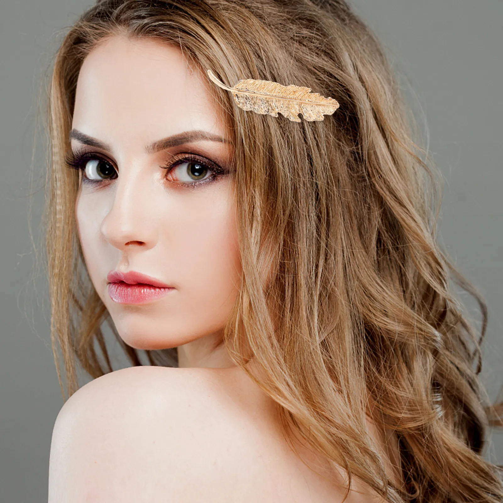 

4Pcs Metal Hair Clips Duckbill Hairpin Decorative Barrettes Trendy Hair Accessories Girls Women Stylish Clips Duckbill Hairpin