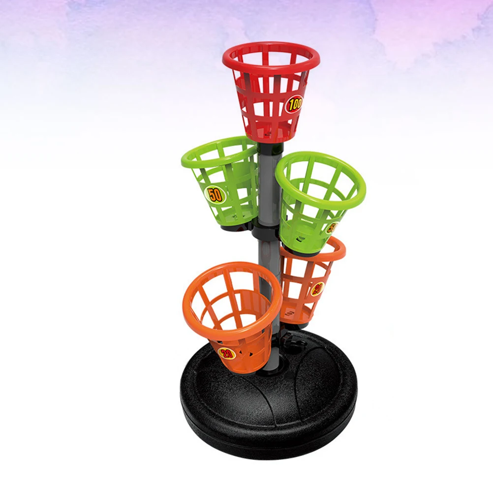 장난감 콩 던지기 가방 바구니 가방 공 어린이를위한 성인 실내 교육 게임 던지기 타겟 홀더 스포츠 장난감