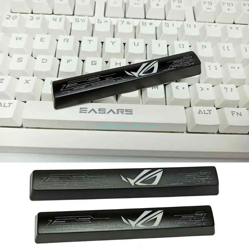 E74d 1 pièce Space personnalisé Bar prodigue Oeil Backlit Keycap Mechanical 6.0x pour 6.5x Keycaps d'espace pour Gamer