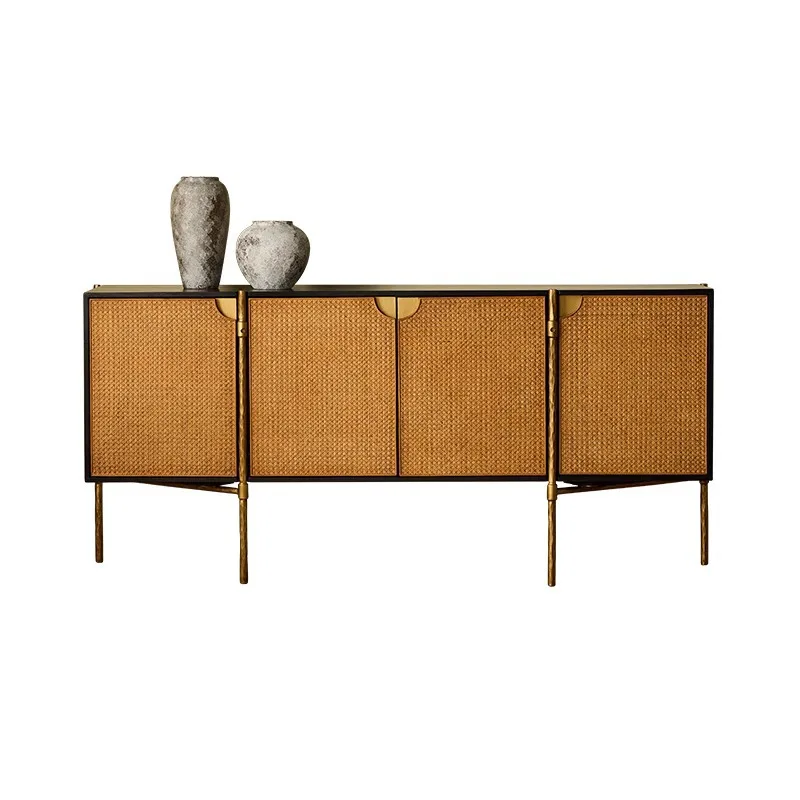 

Nordic modern, retro designer, furniture, hand forged, wrought iron, wine cabinet, light luxury, medieval style