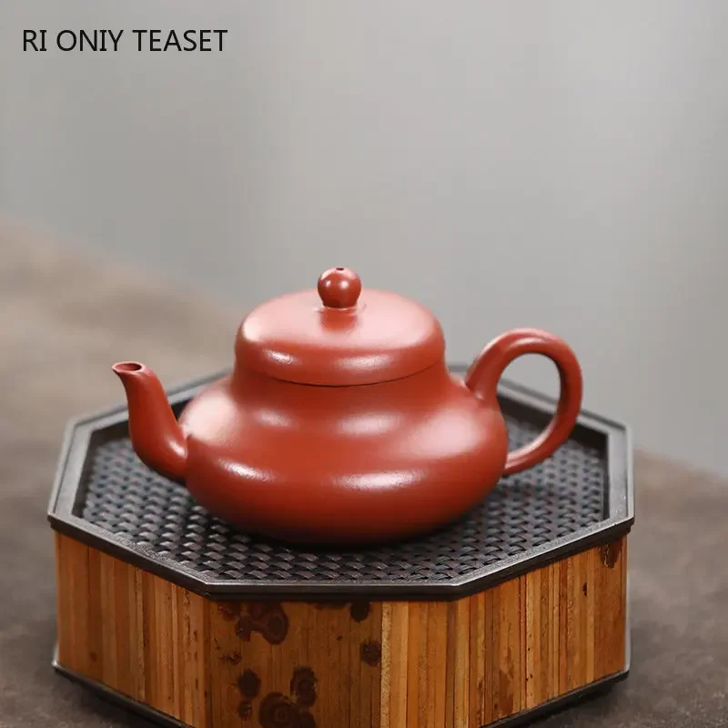 

120ml Chinese Yixing Small Capacity Purple Clay Teapots Famous Handmade Tea Pot Raw Ore Beauty Kettle Authentic Zisha Tea Set