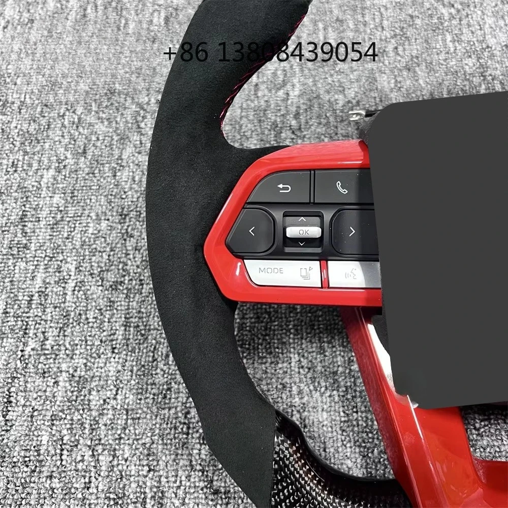 New Carbon Fiber and Trim Steering Wheel Suitable for Toyota Land Cruiser LC300 LC200 LC79 LC76 Car Steering Wheel view 2