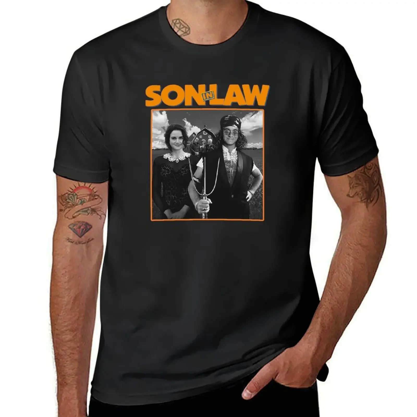 Son In Law Retro Movie , Son In Law , Comedy Movies 42 T-Shirt vintage t shirts anime figures tee shirts for men