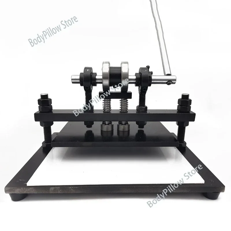 Leather Cutting Machine 37 x 27cm DIY Fabric Paper Indentation Embossing Press  Manual Punching Leather Die Cutter