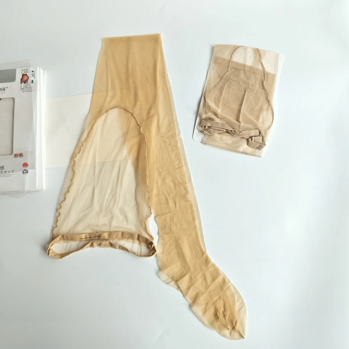 165-185CM 1 Stück Damen Transparente Strumpfhose Neues Design Xxxl Ultradünne Strumpfhose mit Öffnung im Schritt Seidenstrümpfe Verlängerte Schwarze H12 Farbe – Detail 5