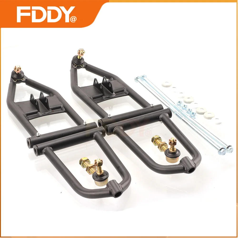 FDDY 170mm Front Suspension Swing Arm Rocker Upper/Lower A-Arm Kit For DIY 50cc 90cc 110cc 125cc ATV Go Kart Buggy Quad Bike Par