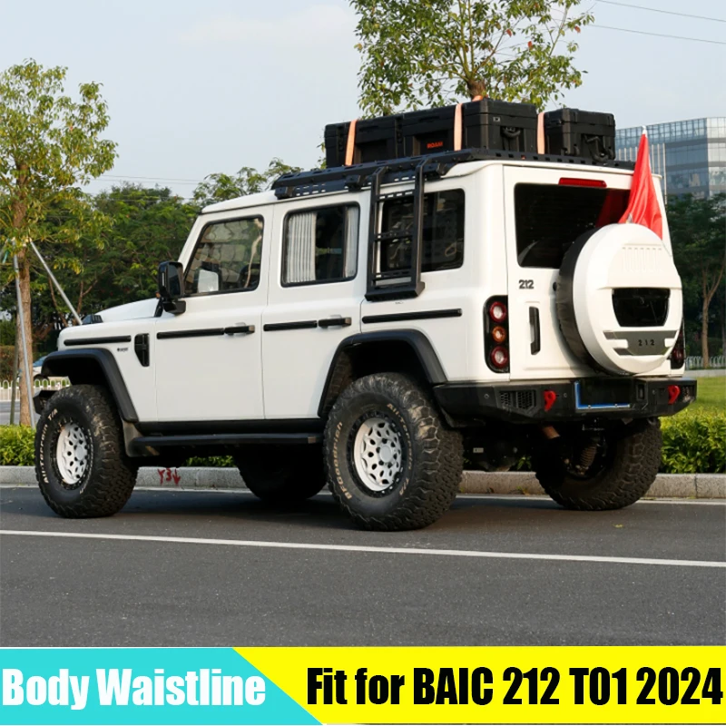 Karosserie-Taille, geeignet für BAIC 212 T01 2024 2025, Modifikation, Karosserieverkleidung, Automobil-Auto-Außenzubehör