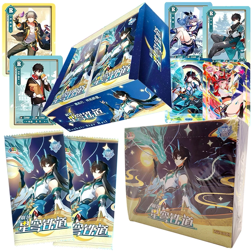 Honkai Star Rail Exquisite Collection Cards Fans Precious Role Playing Game Character Cards Peripheral Doujin Toys and Hobbies
