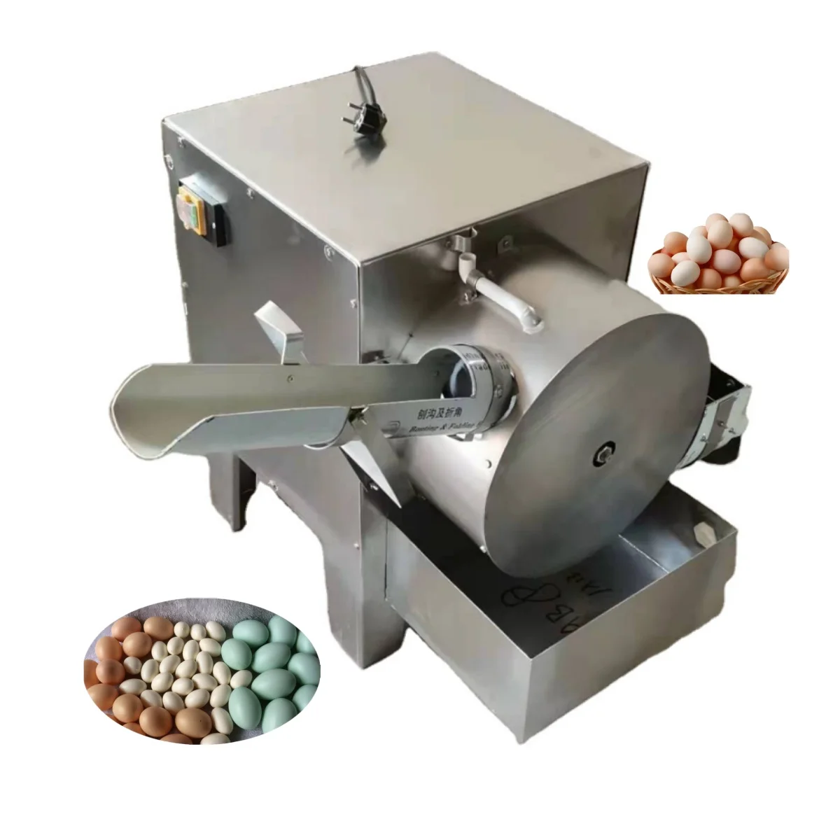 2000 Pieces/hour Automatic Eggs Cleaning Equipment/small Egg Washing Machine /egg Shell Cleaning Machine HJ-CM033D