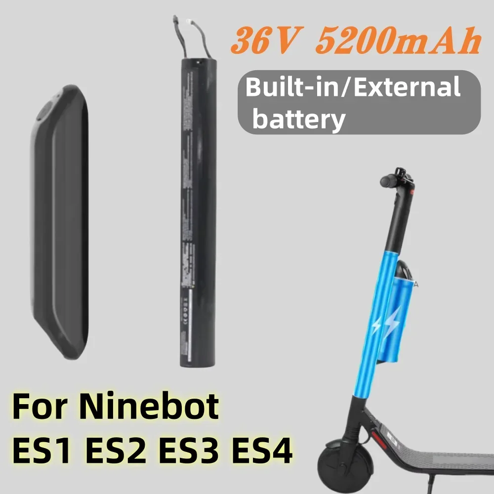 36V 5200mAh Scooter Power Supply 100% Original Ninebot ES1 ES2 ES4 Battery Smart Electric Scooter Built-in Battery Assembly