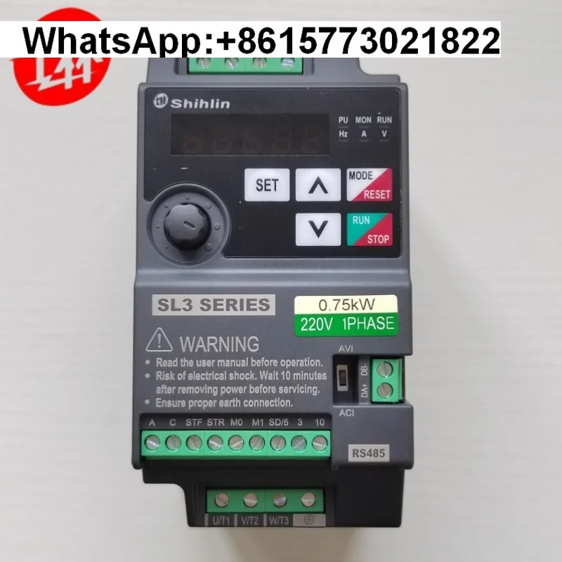 

SL3 - 021-0.75 K single-phase 220v SC3 - 043-1.5 K three-phase 380V speed control