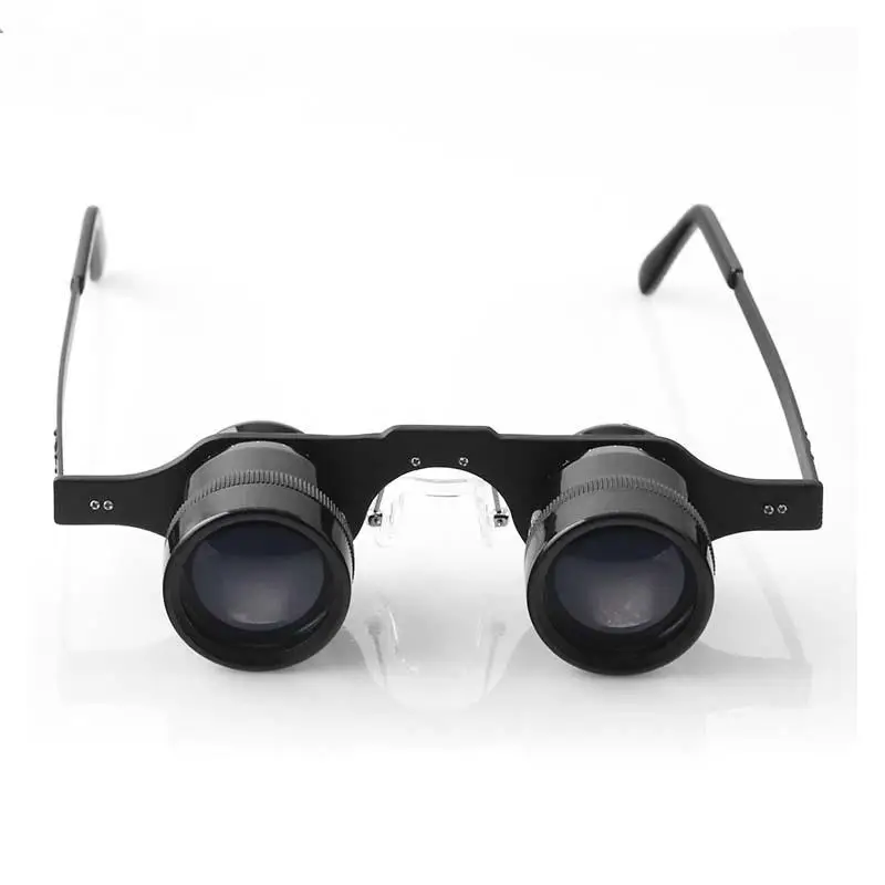 2X 3X 4X 5X 6X Magnifying Binocular Blue Film Hd Telescope Magnifier Football Opera Fishing Optics Lens Loupe Glasses