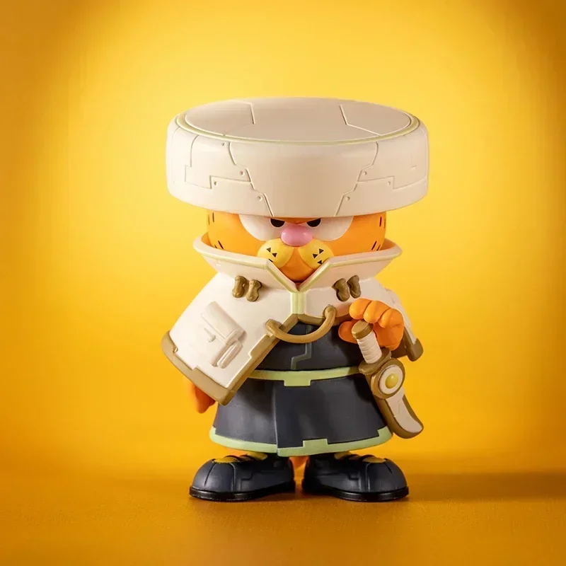POP MART Garfield Future Fantasy Series Scatola cieca Guess Bag Scatola misteriosa Giocattoli Bambola Cute Anime Figure Ornamenti Regalo