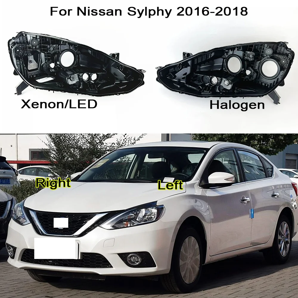 

Headlamp Rear Shell For Nissan Sylphy 2016 2017 2018 Front Headlight Base Cover Head Light Back Lid Head Lamp Back House