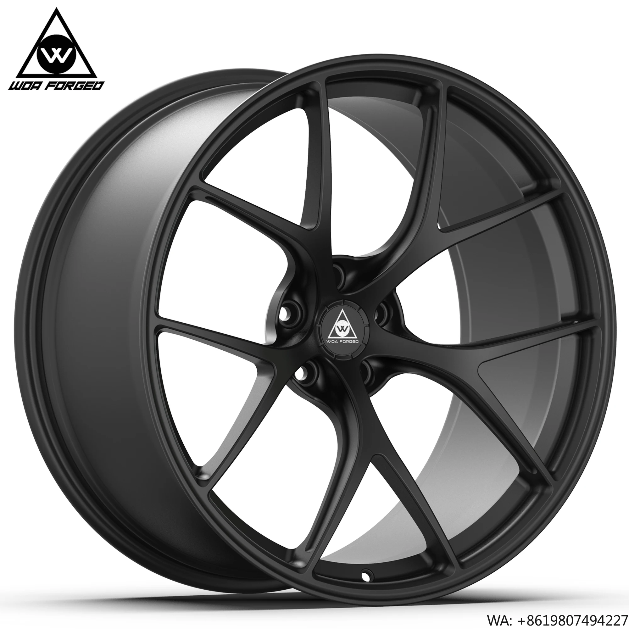 

Forged Wheel RI-D Lightweight Performance Racing Wheel 5x112 5x120 5x114.3 Concave 6061t6 Aluminium Alloy Rim for Passenger Car
