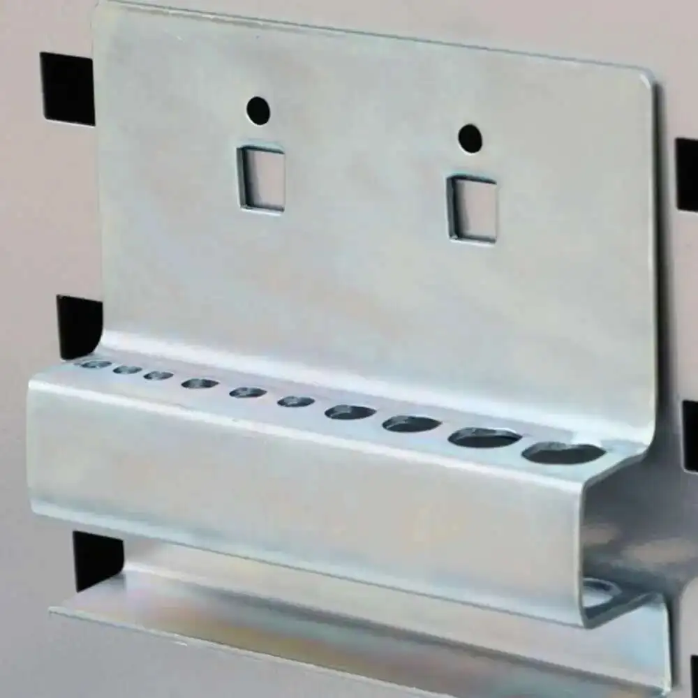 1pcs Metal Hanger Screws Storage Organizer Display Hook Square Hole Plate Hexagon Wrench Hardware Grab Bracket
