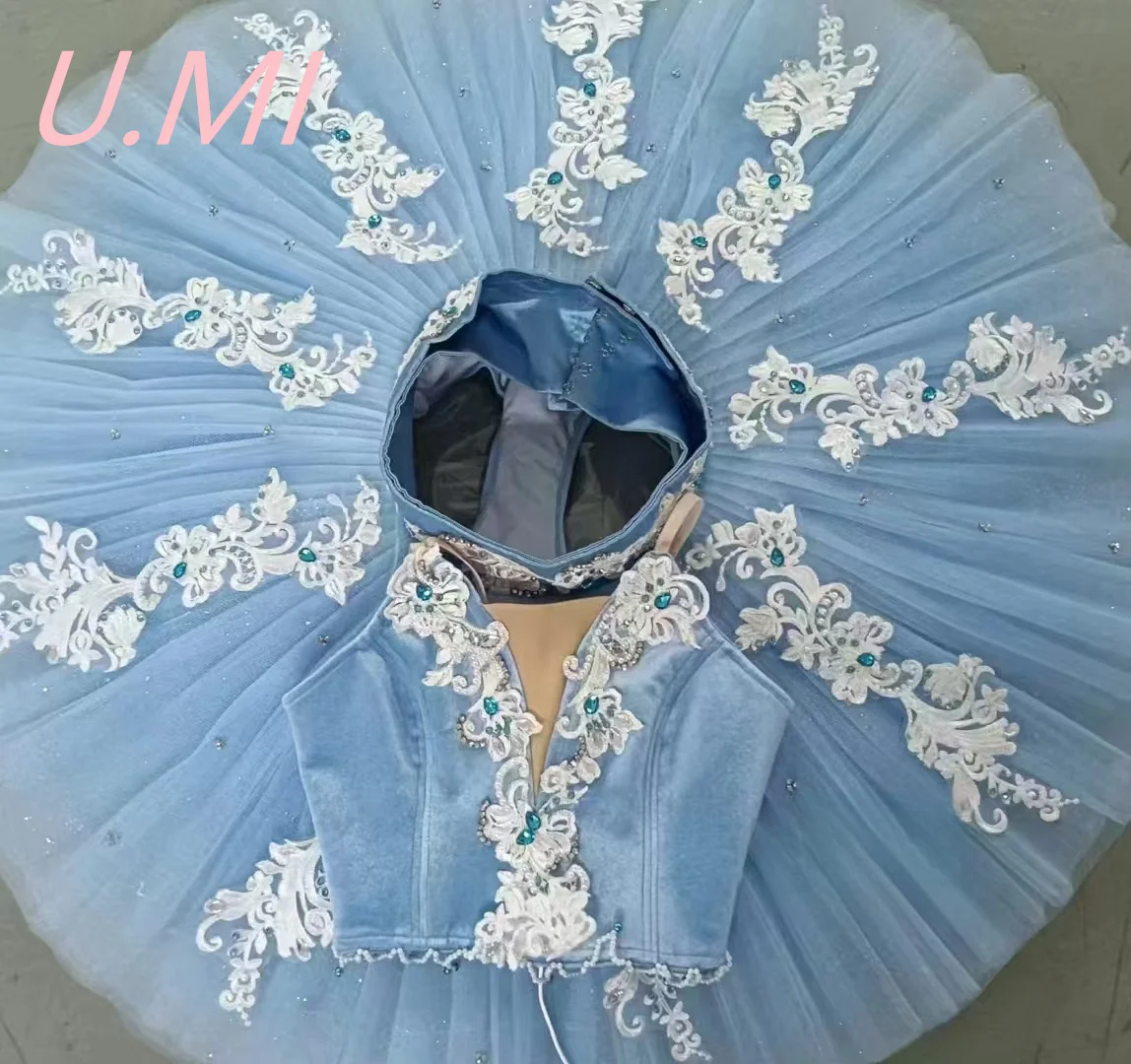 Ballet TUTU Sleeping Beauty dress Swan Lake Tutu gauze shaggy dress stage dress blue bird performance dress