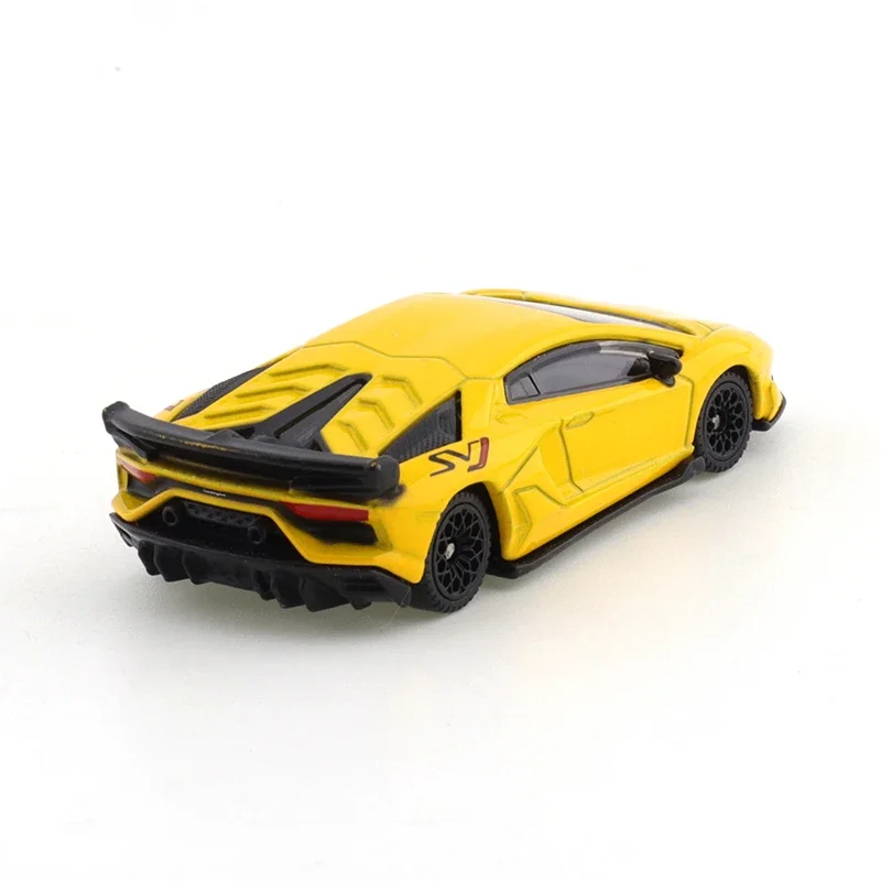 CCA 1/64 Lamborghini Aventador SVJ Auto Legierung Spielzeug Motor Fahrzeug Diecast Metall Modell Kinder Weihnachten Geschenk Spielzeug für Jungen