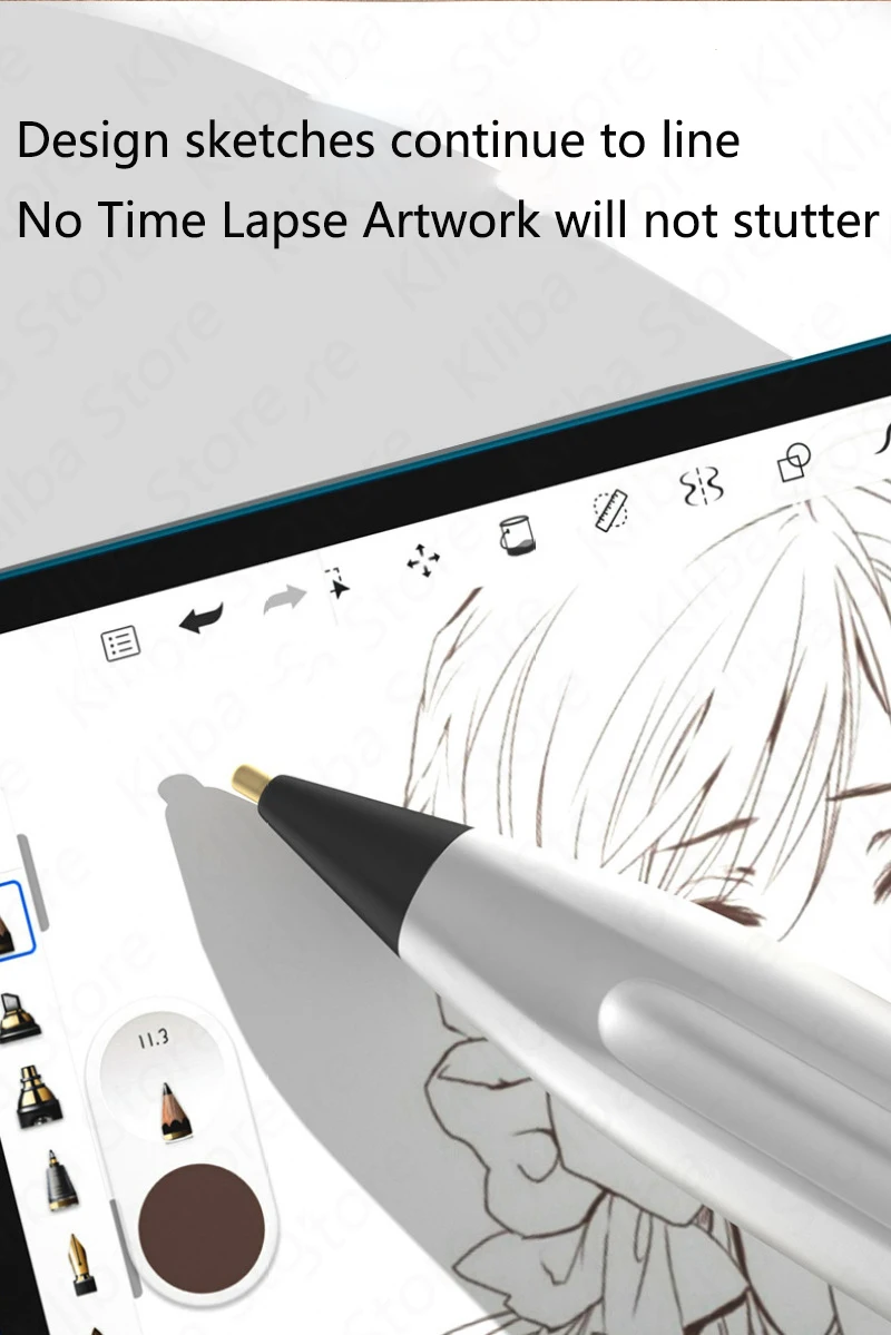 Наконечники для карандаша Huawei M-Pencil 2, сменный наконечник стилуса, модернизированные латунные наконечники шприца