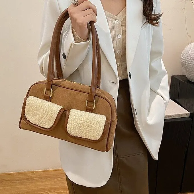 

Color-Blocking Mini Bag‌ - Stylish Crossbody Purse for Women, Cute & Versatile Square Shoulder Bag, Trendy Everyday Accessory