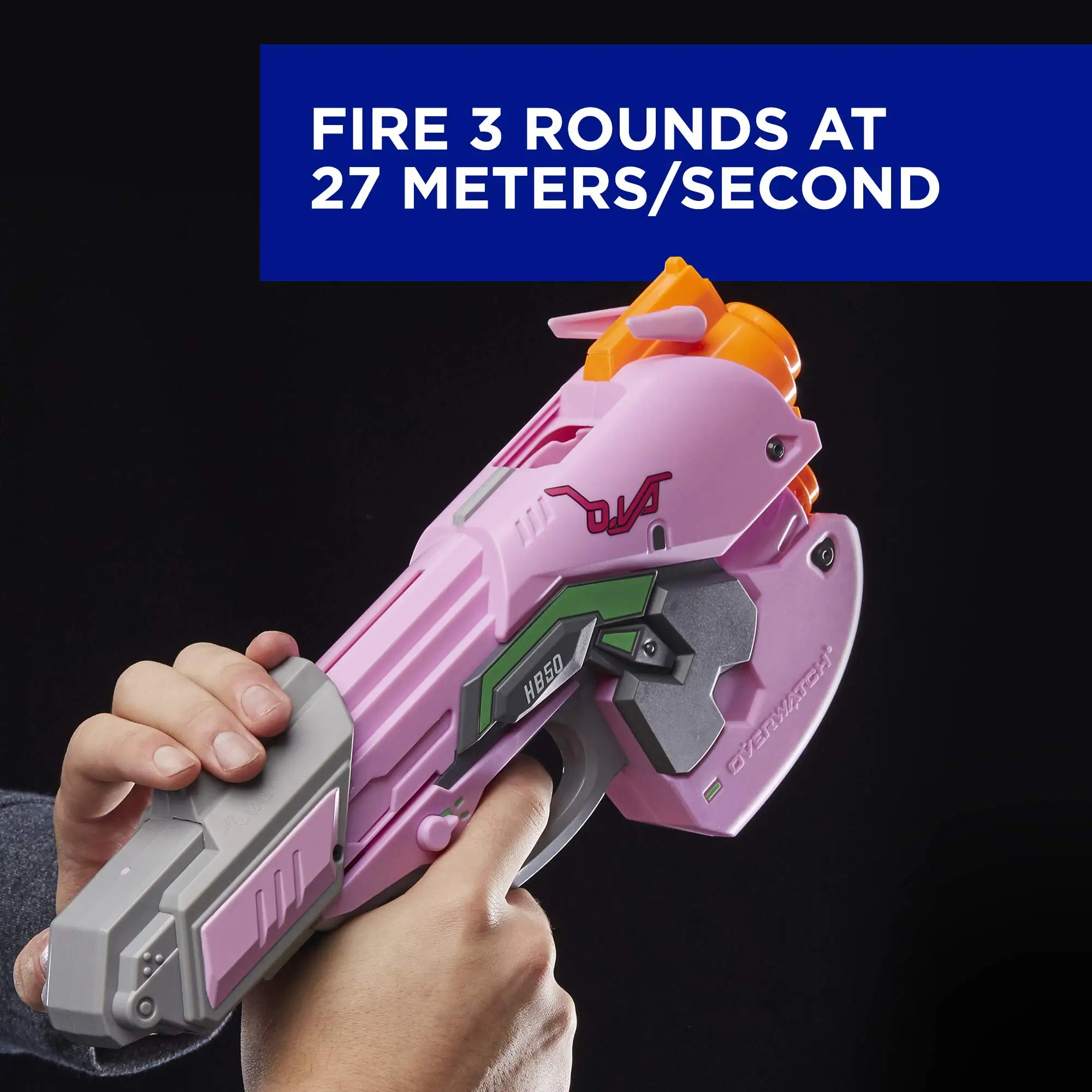 ハスブロ ナーフ オーバーウォッチ D.Va ライバル ブラスター オーバー