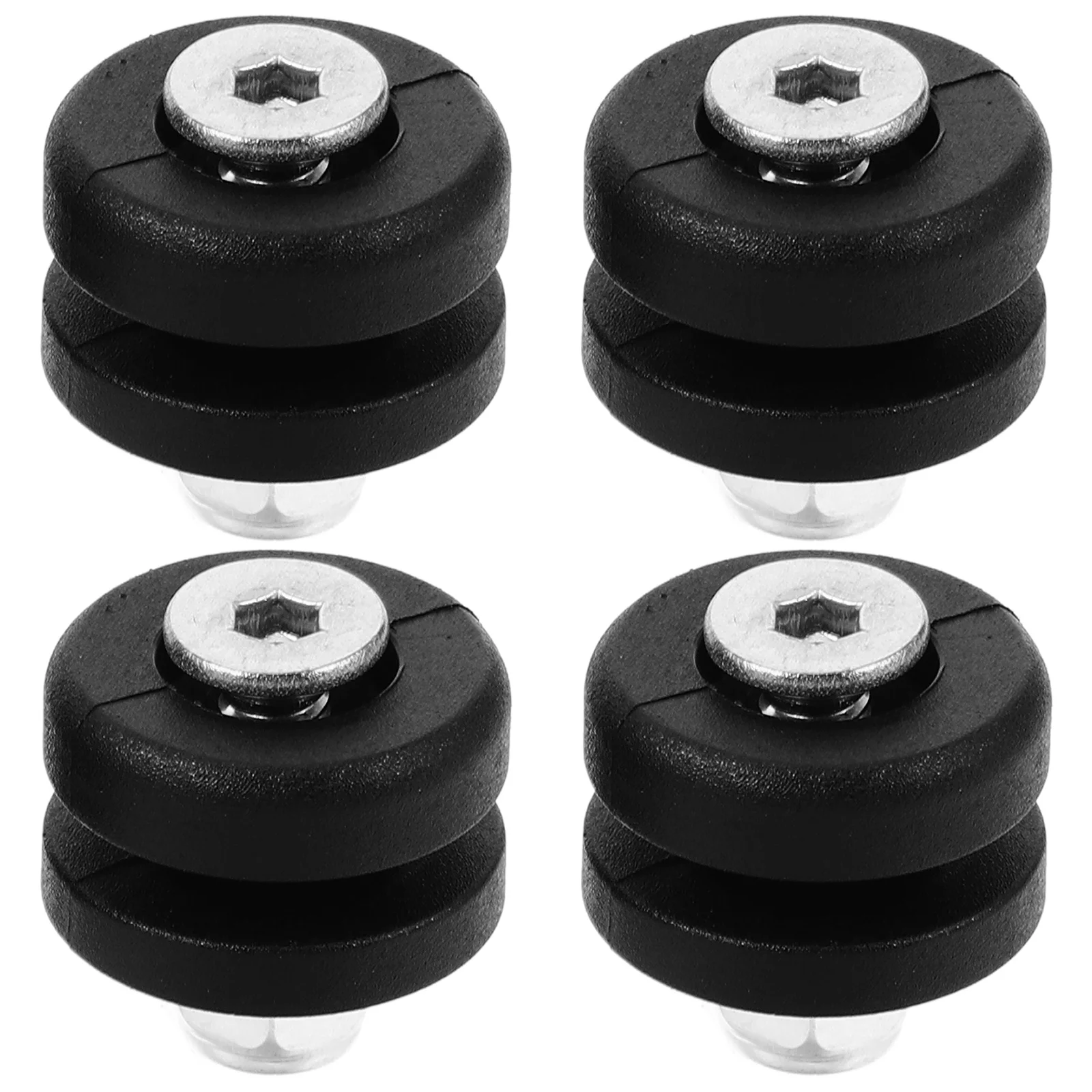 

4 шт., проставки для задней багажника, кронштейн, опорная пластина, шумопоглощающая, износостойкая, быстросъемная втулка пряжки верхней коробки мотоцикла